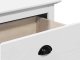 vidaXL vidaXL Ławka do przedpokoju, BODO, biała, 114x40x45 cm 8