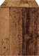 vidaXL Taboret toaletowy Stare drewno 70x35x45 cm Drewno klejone 5