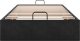 vidaXL vidaXL Rama łóżka otomana bez materaca, czarna, 90x190 cm, aksamit 5