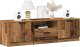 vidaXL Szafka pod telewizor, stare drewno, 140x35x40 cm 1