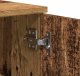 vidaXL Szafka pod telewizor, stare drewno, 140x35x40 cm 7