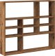 vidaXL vidaXL Półka ścienna, stare drewno 90x16x78 cm materiał drewnopochodny 2