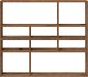 vidaXL vidaXL Półka ścienna, stare drewno 90x16x78 cm materiał drewnopochodny 4