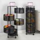 ModernHome Regał kuchenny pomocnik organizer obrotowe półki 5 poziomów metal ModernHome 6