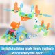 Woopie WOOPIE Zestaw Pojazdów Klocki Konstrukcyjny 6w1 STEM 4