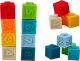 LeanToys Miękkie Klocki Edukacyjne Do Kąpieli 20 Elementów Zwierzęta Kształty 1