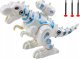 LeanToys Robot Dinozaur Z Wyrzutnią Strzałek Światła Dźwięki Biały 3