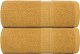 vidaXL vidaXL Ręczniki mydlane 2 szt. Złote 30x30 cm 360 gsm 100% bawełna 1