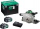 Pilarka tarczowa Hikoki HIKOKI.PLUNGE DIE CUTTER 36V 165mm C3606DPAWVZ 2x4,0Ah BL MULTIVOLT HITSYSTEM 66mm 5