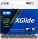 KMC Łańcuch KMC XGlide, 9/10/11-rzędowy, 126 ogniw, Quick Link, Linkglide 1