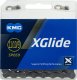 KMC Łańcuch KMC XGlide, 9/10/11-rzędowy, 126 ogniw, Quick Link, Linkglide 4