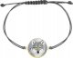 Radziszewska Jewellery Bransoletka Złota Wilk Foto Biżuteria Prezent Sznurek 925 GRAWER GRATIS 4