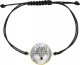 Radziszewska Jewellery Bransoletka Złota Wilk Foto Biżuteria Prezent Sznurek 925 GRAWER GRATIS 6