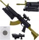 Skleplolki KARABIN PISTOLET NA KULKI BB CELOWNIK LASER REPLIKA GRANATNIK BROŃ ZABAWKA 8