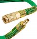 Rockforce Wąż gumowy pneumatyczny zbrojony 8mm x 15m z szybkozłączkami 5