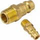 Rockforce Sztucer do szybkiego rozłączenia gwint zewnętrzny 1/4" z plastikowym uchwytem 1
