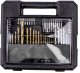 Zestaw narzędzi Forcekraft Zestaw narzędzi 71el. - nasadki (4-10mm), bity, wiertła 12