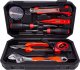 Zestaw narzędzi Forcekraft Zestaw narzędziowy 9 el. Kombinerki wkr ętaki młotek 5