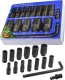 Rockforce Zestaw nasadek udarowych 1/2"  15el. 1