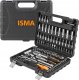 Zestaw narzędzi Isma Zestaw narzędzi 94el. 1/4" i 3/8" (6-kątnych) (4-22mm) 1