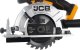 Pilarka tarczowa JCB Pilarka zagłębiarka akumulatorowa 18V 165mm (kpl.: akumulator 2Ah, ładowarka, torba) 14