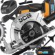 Pilarka tarczowa JCB Pilarka zagłębiarka akumulatorowa 18V 165mm (kpl.: akumulator 2Ah, ładowarka, torba) 18