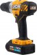 Wiertarko-wkrętarka JCB Wiertarko-wkrętarka akumulatorowa 18V 45Nm (bez akumulatora) 12