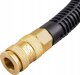 Rockforce Wąż gumowy pneumatyczny zbrojony 6mm x10m z szybkozłączkami 4