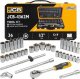 Zestaw narzędzi JCB Zestaw narzędzi 1/2" 36el. (8-32mm) (6-kątnych) 1