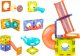 MalPlay Klocki magnetyczne świecące 75 elementów Light Blocks 3