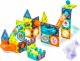 MalPlay Klocki magnetyczne świecące 75 elementów Light Blocks 4