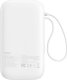 Powerbank Baseus Powerbank QPow 2 20000mAh 30W 2xUSB-C (biały) 5
