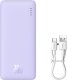 Powerbank Baseus Airpow 10000mAh Fioletowy 1