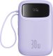 Powerbank Baseus Powerbank Baseus QPow 2 10000mAh 30W 2xUSB-C (fioletowy) 1
