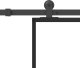 vidaXL vidaXL Drzwi przesuwne z osprzętem, 102x205 cm, szkło ESG i aluminium 5