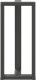 vidaXL Nogi do stołu barowego, 2 szt., antracyt, 40x35x(90-91)cm, stal 5