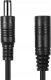 eSPe Przedłużacz DC 5.0m dwużyłowy 2x0.5mm2 w oplocie wtyk/gniazdo 2.1x5.5 mm 1