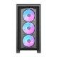 Obudowa Darkflash DRX90 Glass czarna 6