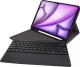 Alogy Etui ochronne z klawiaturą Alogy Keyboard case z miejscem na rysik klawiatura bezprzewodowa do Apple iPad Air 13" czarne  + Szkło 12