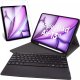 Alogy Etui ochronne z klawiaturą Alogy Keyboard case z miejscem na rysik klawiatura bezprzewodowa do Apple iPad Air 13" czarne  + Szkło 15
