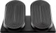 Ultradesk Podstawa ergonomiczna pod nogi, FOOTPODIUM czarny, plastikowy, ULTRADESK 2