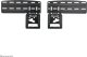 Neomounts Neomounts WL30-265BL1 uchwyt do telewizorów 2,16 m (85") Czarny 2