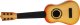 Jokomisiada Gitara Klasyczna dla dzieci 3+ Jasny Brąz Zabawkowy Instrument + 6 Metalowych Strun 4