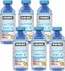 Oshee 6x OSHEE ZERO Vitamin Water magnez + B6 555 ml 1