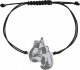 Radziszewska Jewellery Bransoletka Srebrna Rękawice Bokserskie Sznurek 925 Prezent GRAWER GRATIS 1
