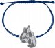 Radziszewska Jewellery Bransoletka Srebrna Rękawice Bokserskie Sznurek 925 Prezent GRAWER GRATIS 3