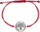 Radziszewska Jewellery Bransoletka Srebrna Wilk Zdjęcie Foto Biżuteria Sznurek 925 GRAWER GRATIS 4