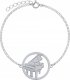Radziszewska Jewellery Srebrna bransoletka FORTEPIAN GRAWER DEDYKACJA GRA 1
