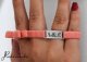 Radziszewska Jewellery ZŁOTA BRANSOLETKA KOKARDKA WSTĄŻKA BLASZKA Z GRAWEREM SREBRO 925 PREZENT 3