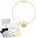 Radziszewska Jewellery Złota Bransoletka na KOMUNIĘ Aniołek Łańcuszek SREBRO 925 GRAWER GRATIS 1